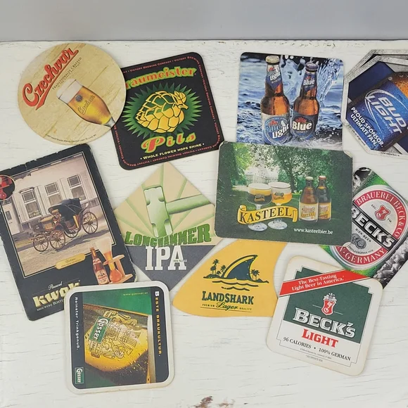 Paper Bar Coasters Collection - Picture 2 of 10